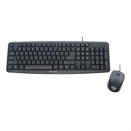 Slimline Corded Keyboard and Mouse Combo