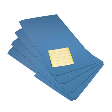 File Folders Legal size blue