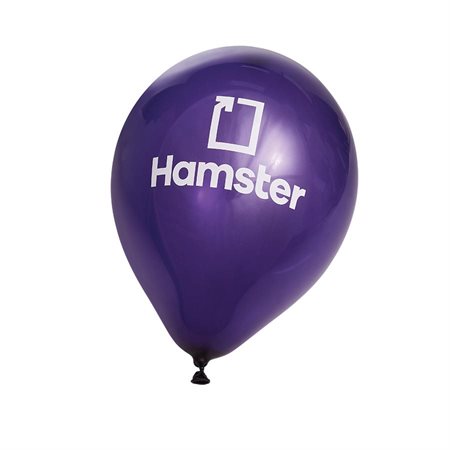 Hamster Balloon violet