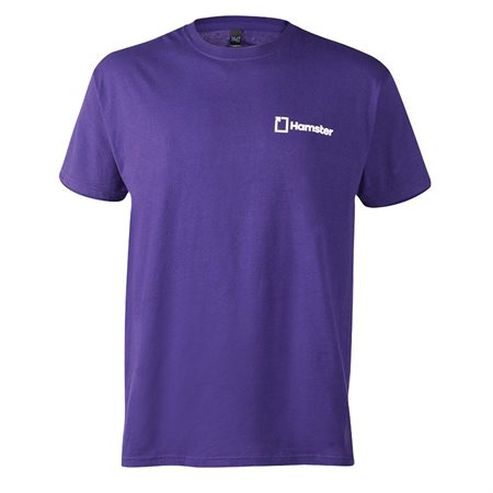 T-Shirt Hamster Violet moyen