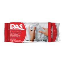 DAS® Modelling Clay white 1.1lb (0.5 kg)