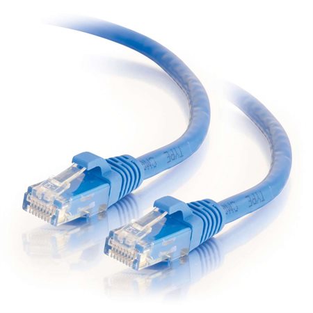 CAT6 Snagless Unshielded Ethernet Network Patch Cable 15 feet blue