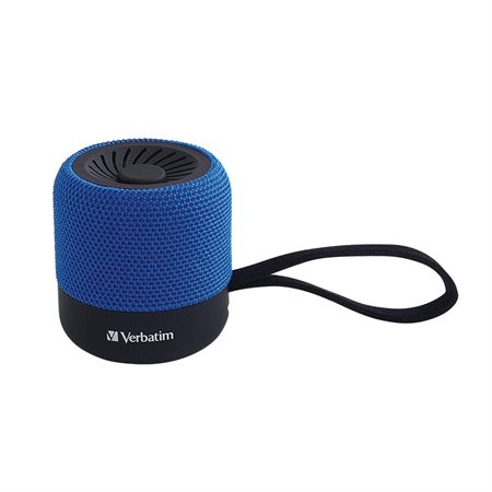 Mini haut-parleur sans fil et Bluetooth® bleu