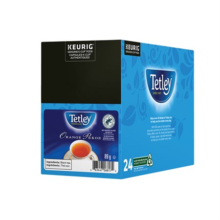 Tetley® Tea in K-cups orange pekoe