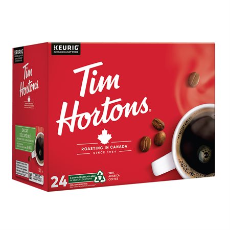 Boissons chaudes Tim Hortons® Café décaféiné (24)