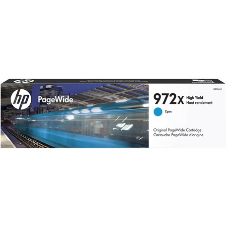 HP 972X High Yield Ink Jet Cartridge cyan