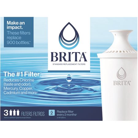 Filtres de remplacement pour pichets et distributeur d’eau Brita®