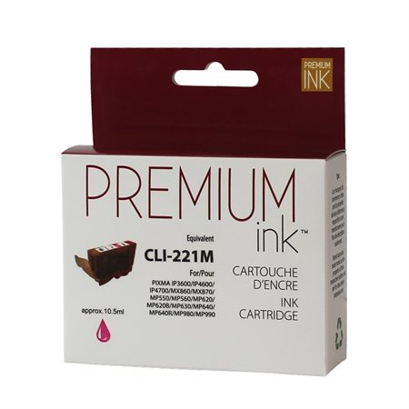 Canon CLI-221 Compatible Inkjet Cartridge magenta