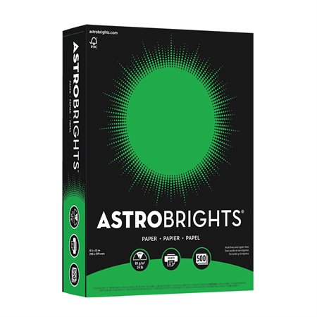 Coloured Paper Astrobrights® gamma green