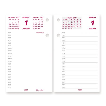 Daily Calendar Pad Refill (2025) English