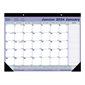 Monthly Desk Pad Calendar (2025) 21-1 / 4 x 16 in. bilingual