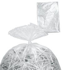 Garbage Bags 20 x 22". Regular. Box of 500. clear