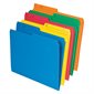 Coloured Reversible File Folders 9-1 / 2 pt. Package of 10 letter size