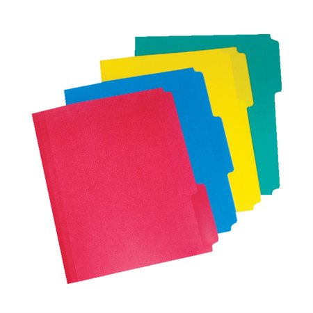 File Folders Letter size assorted colours