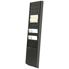 Wall File for Time Cards For 12 cards, 5 x 1-1/2 x 23"H.
