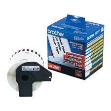 Labels for QL Printers Continuous paper tape 2-3/7" x 100'