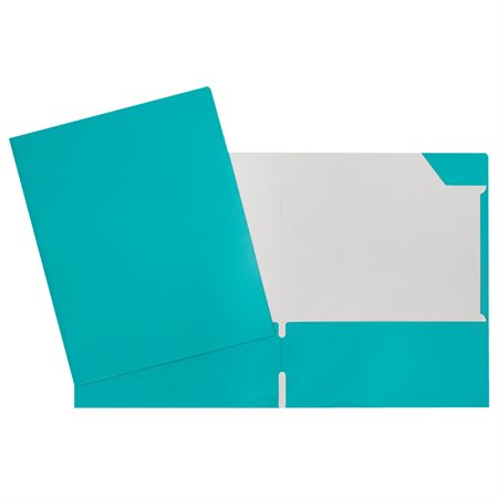 Report cover turquoise
