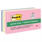Post-it® Greener Notes - Sweet Sprinkles Collection 3 x 5 in. 100-sheet pad (pkg 5)