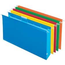 Ready-Tab™ Reinforced Hanging Folders Legal assorted colours