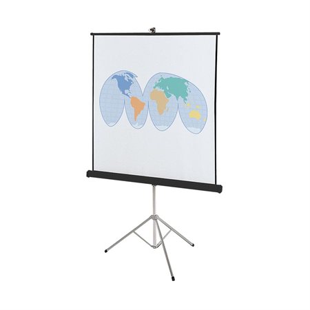 Portable Tripod Projection Screen 60 x 60"