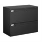 Classeurs latéraux Fileworks® 9300 Plus 2 tiroirs noir
