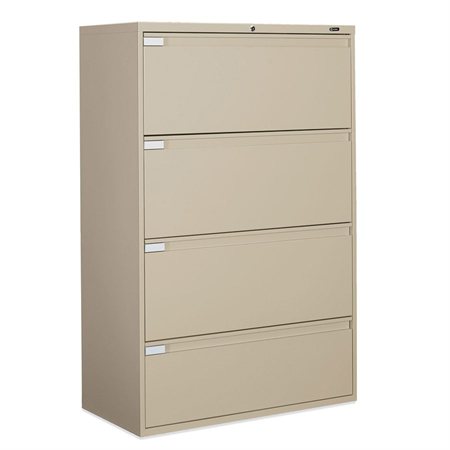 Fileworks® 9300 Plus Lateral Filing Cabinets 4 drawers beige