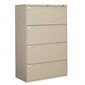 Classeurs latéraux Fileworks® 9300 Plus 4 tiroirs beige