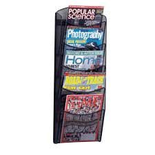 Onyx™ Literature Wall Holder 5 compartments, 28-1/4"H.