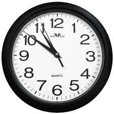 Wall Clock black