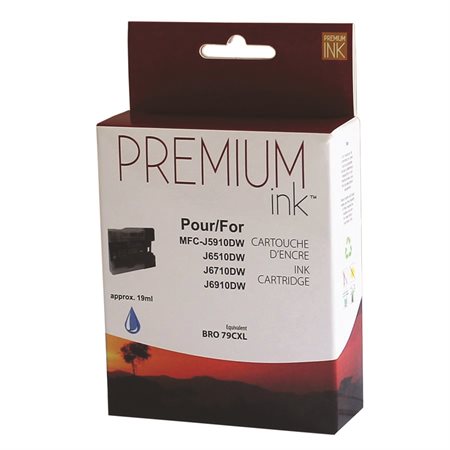 Compatible Brother LC79XL Premium Ink cyan