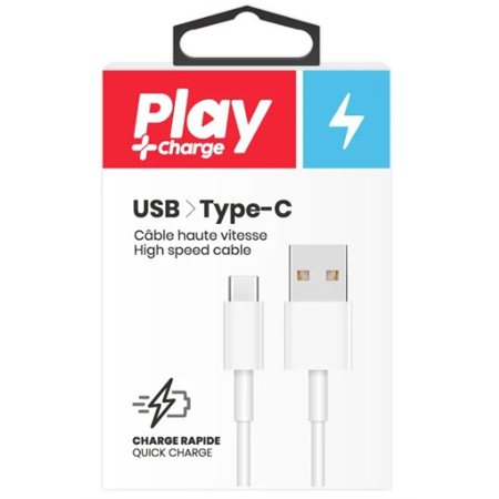 CÂBLE USB À TYPE-C 3'