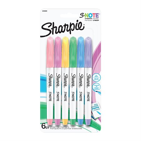 S-Note Marker pack of 6