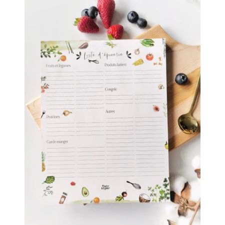 LISTS AND NOTES PAD - GROCERY
