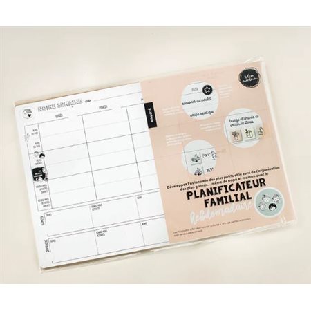 MAGNETIC WEEKLY FAMILY PLANNER