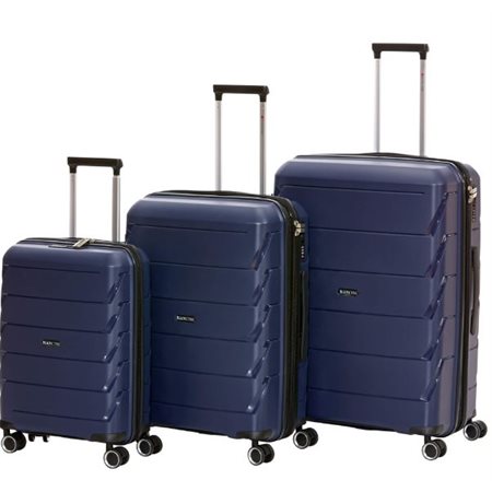 SET OF 3 TRAVEL SUITCASES MELBOURNE NAVY