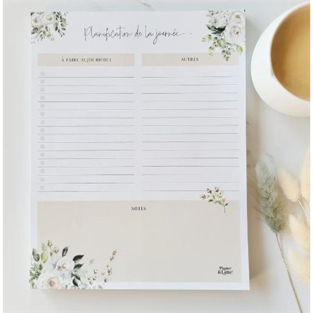 LARGE NOTEPAD - TO DO CREAM