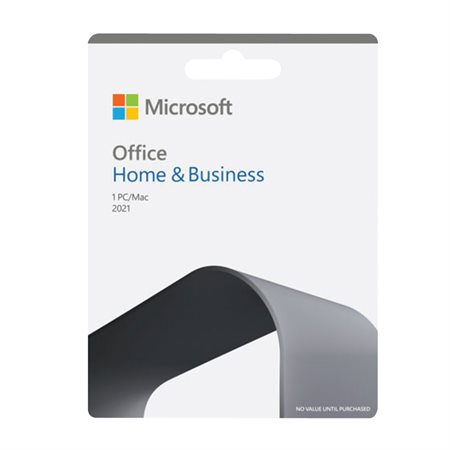 Microsoft Office Famille et Entreprise 2021 anglais