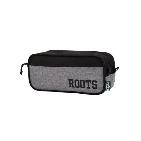 ROOTS Pencil Case black and gray