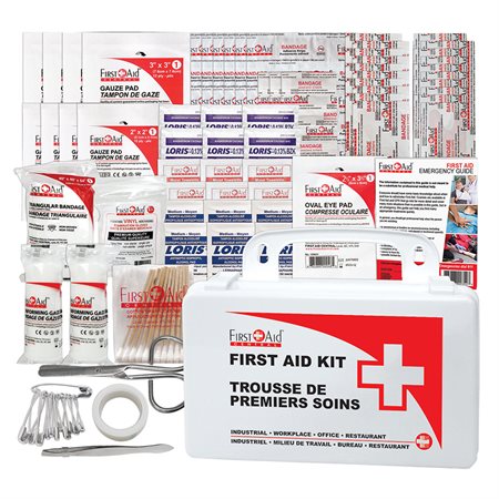 Essential First Aid Kit plastic case