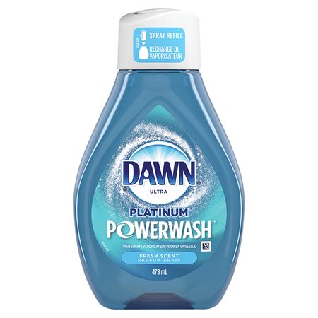 Platinum Powerwash Vapor Spray Dish Soap Refill fresh scent
