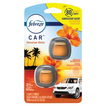 Clips désodorisants pour voiture Febreze® hawaiian aloha