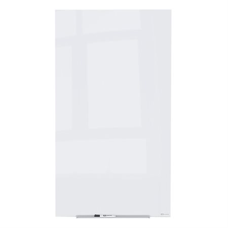 InvisaMount™ Vertical Glass Dry-Erase Board 42 x 72 in.
