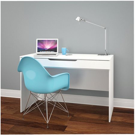 Single Drawer Desk white