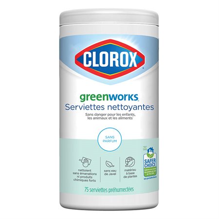 GreenWorks™ Cleaning Wipes unscented