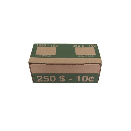 Box for coin tubes Pack of 50 10 ¢