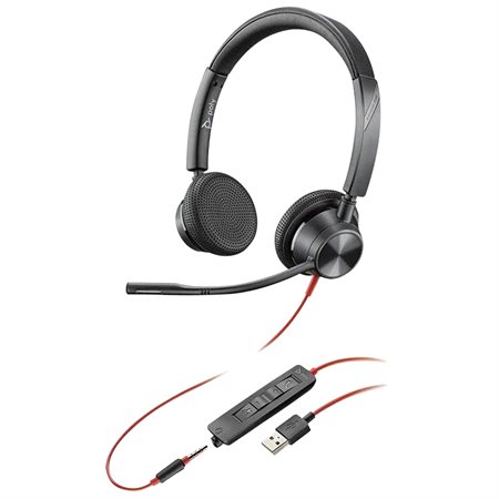 Blackwire 3325 Wired Stereo Headset