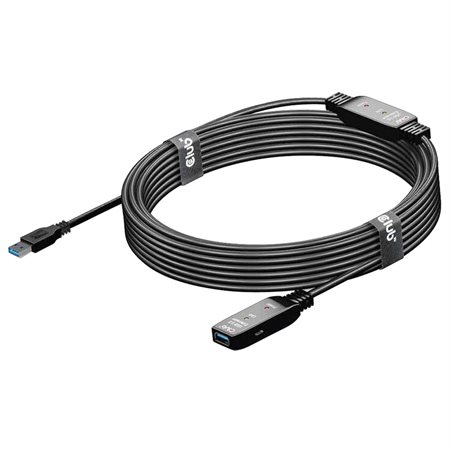 Câble répéteur actif USB 3.2 Gen1 M / F 10 m