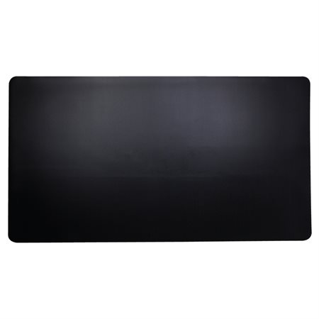 PVC Desk Pad 20 x 36 in. black