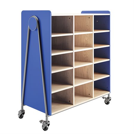 Whiffle Storage Cart - 12 shelves blue