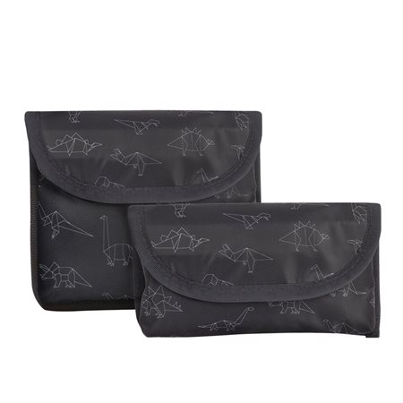 Set of Lunch Food Pouches Dino